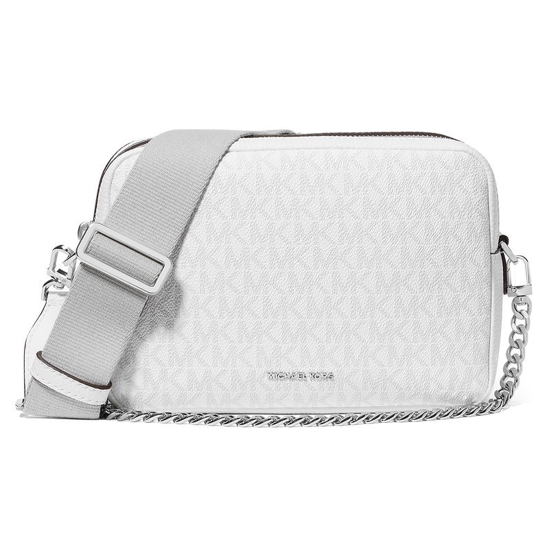 Michael Kors Bryant Medium Double Zip Chain Camera Crossbody