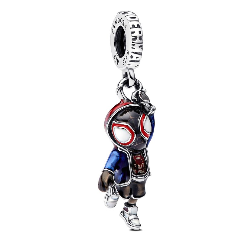 Pandora X Marvel Spider-man Miles Morales Dangle Charm | Fashion