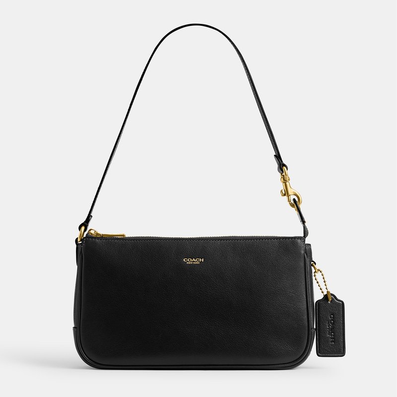 Coach Natural Grain Leather Plaza 22 Bag | Shoulder Bags