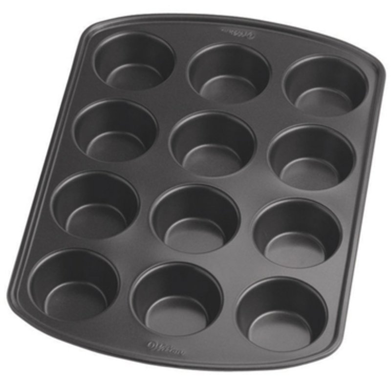 Wilton Perfect Results Premium Non-Stick Bakeware 12-Cup Muffin Pan