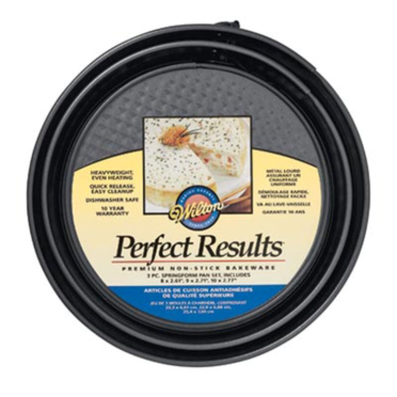 Wilton Perfect Results 3-piece Springform Pan Set