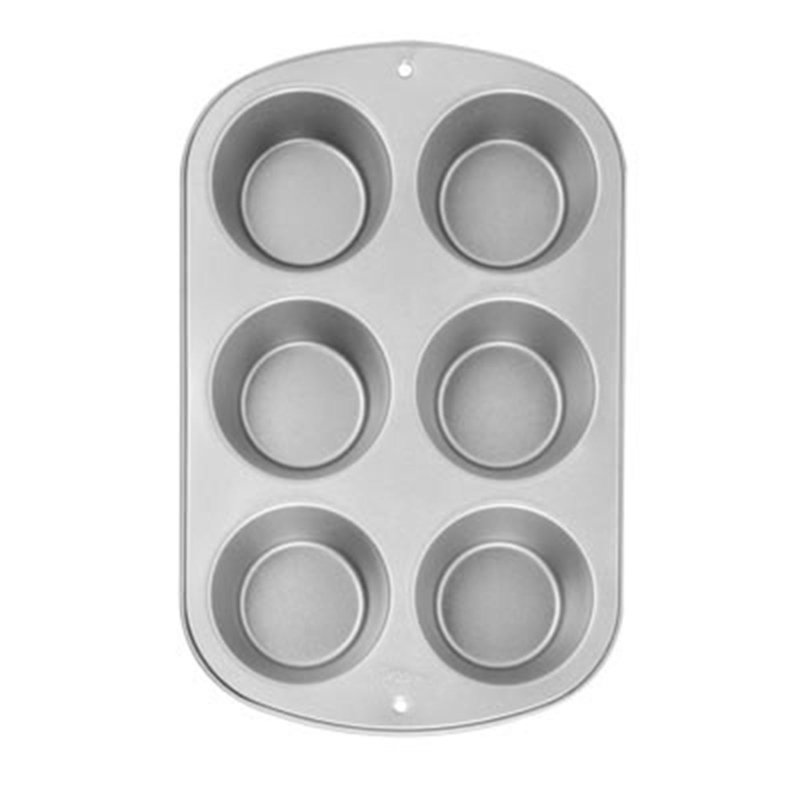 Wilton Recipe Right 6-cup Jumbo Muffin Pan, Muffin & Cupcake Pans