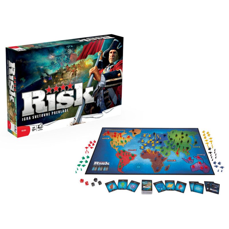 RisiKo! Napoli Classic Strategy Board Game Italy-Themed Risk Board Game for  Family Game Night, for Adults and Kids Aged 10 and up