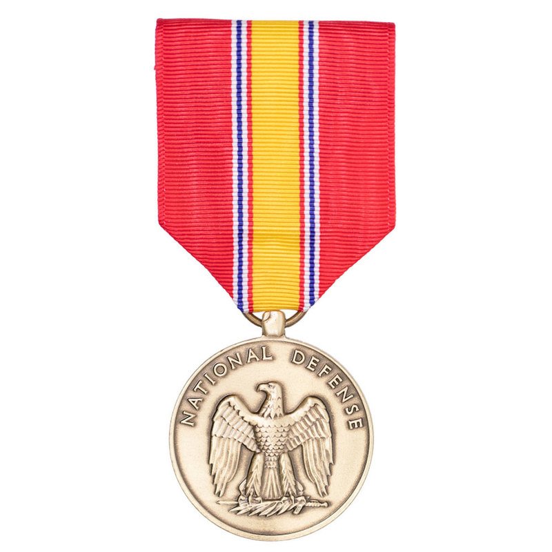 Medal Large National Defense Full