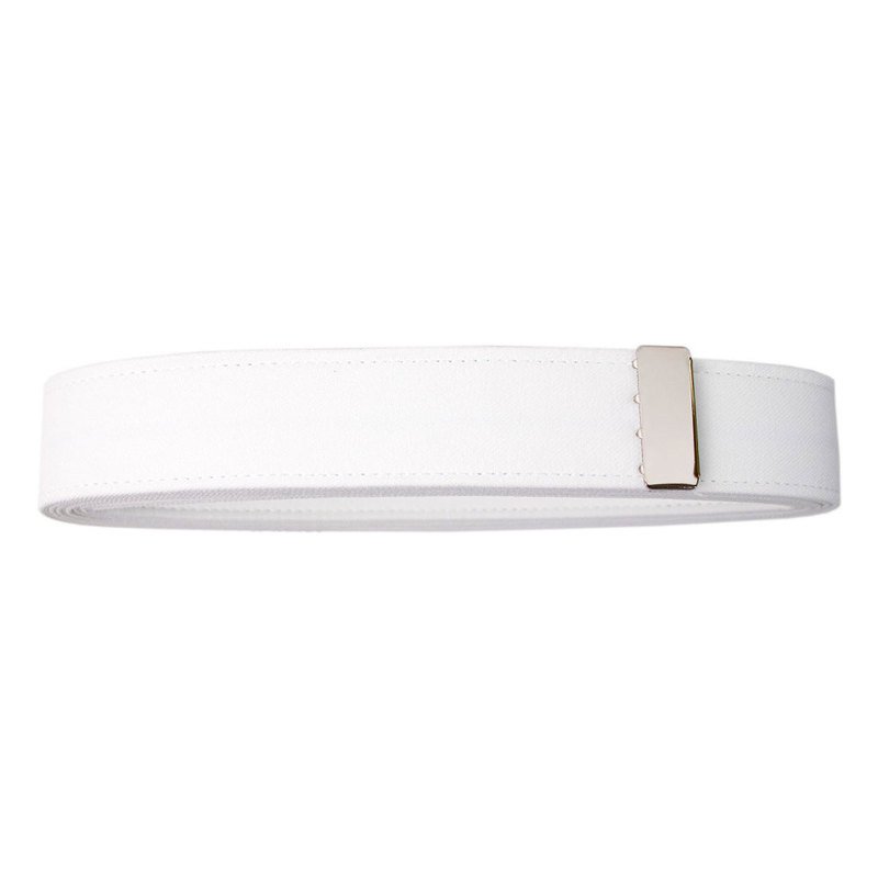 Silver tip belt top