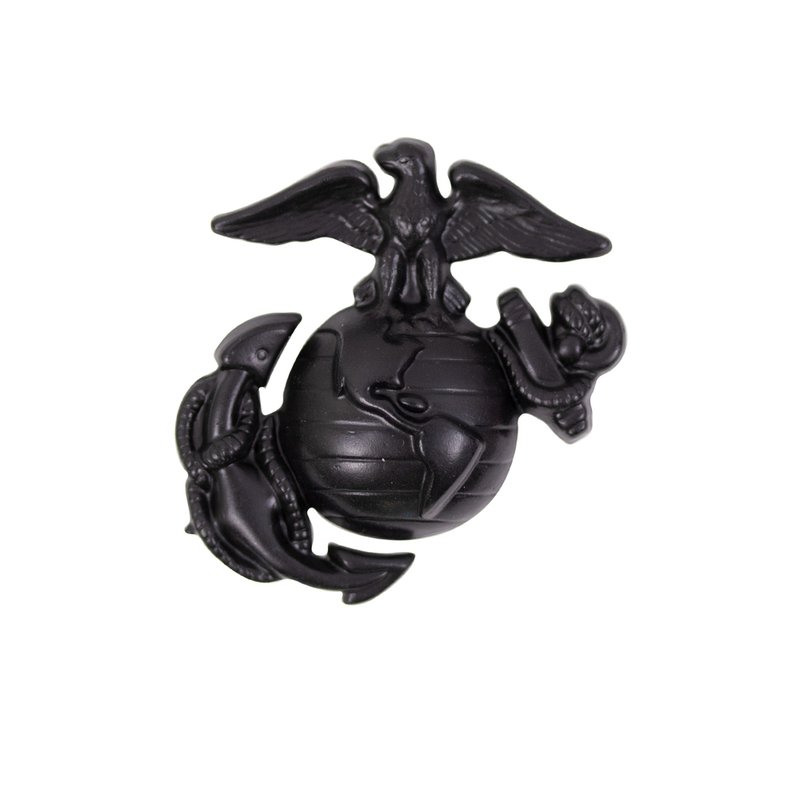 Usmc Cap Device Ega Subdued Garrison Mini Enlisted | Rank Insignia