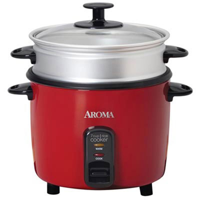 Aroma 14-cup Pot-style Rice Cooker And Food Steamer (arc-747-1ngr ...