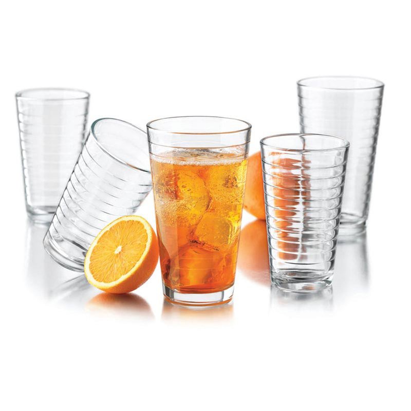 Libbey Hoops 16-piece Beverage Set  Drinking Glasses - Shop Your Navy  Exchange - Official Site