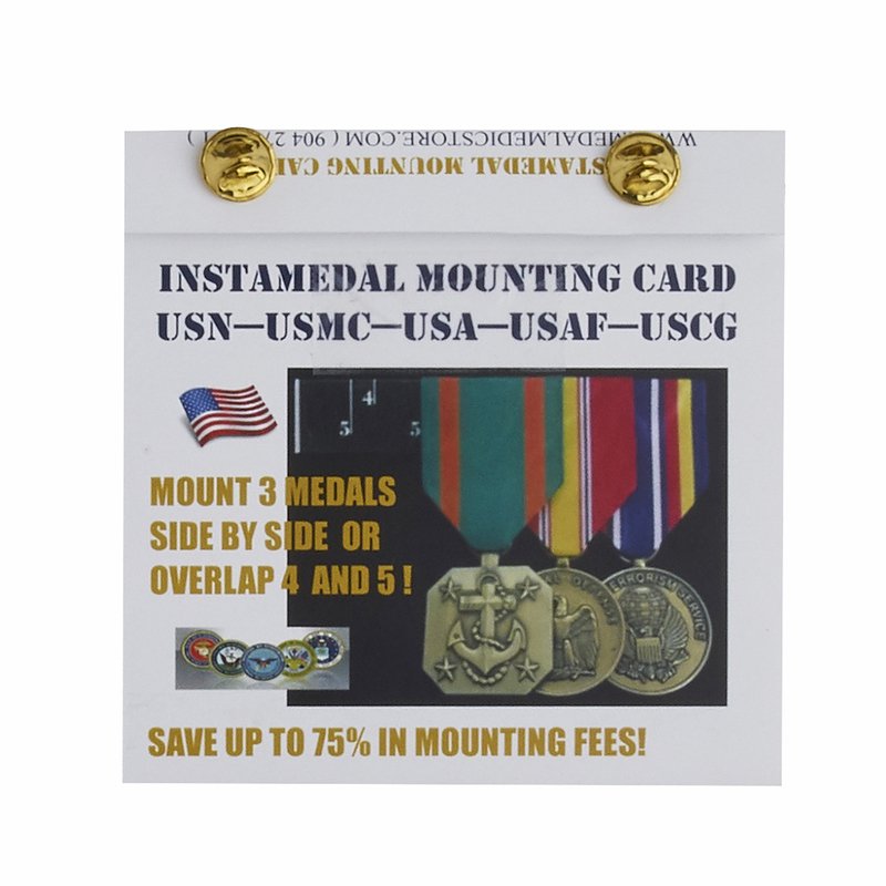 Navy/ Usmc Instamedal 3-5 Large Medal Mounting Bar Kit
