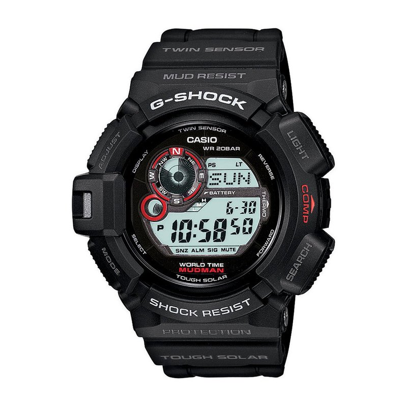 Casio G-shock Mudman Compass Digital Watch, 53mm | Men's Watches | Accessories - Shop Your Exchange Official Site
