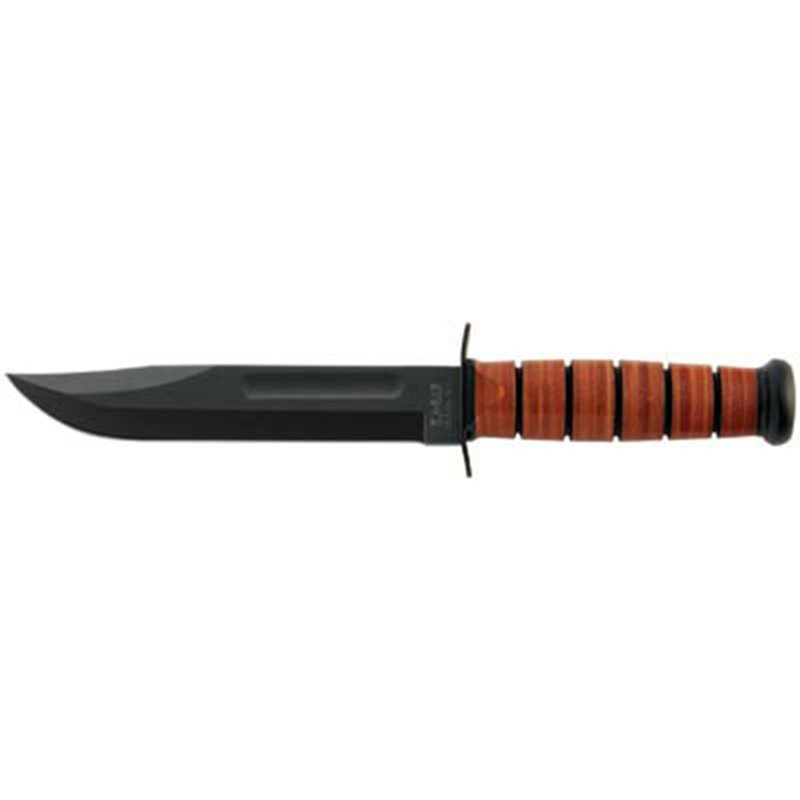 Ka-bar Usn Fighting Utility Straight Edge Knife, Fixed Blades