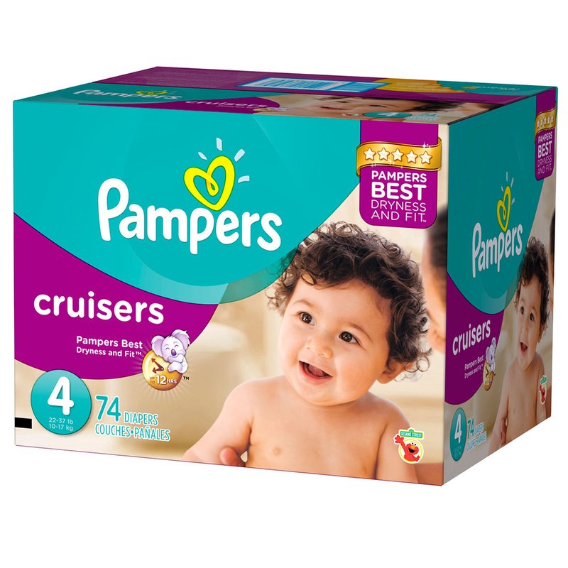 pampers cruisers size 4 weight