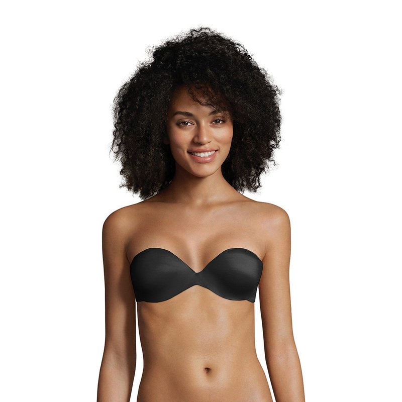 MaidenForm Sweet Nothings Stay Put Strapless Push Up Underwire