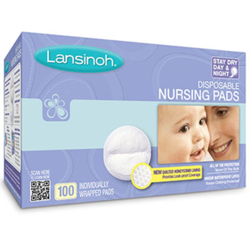 Lansinoh Disposable Nursing Pads, 100-count, Nursing