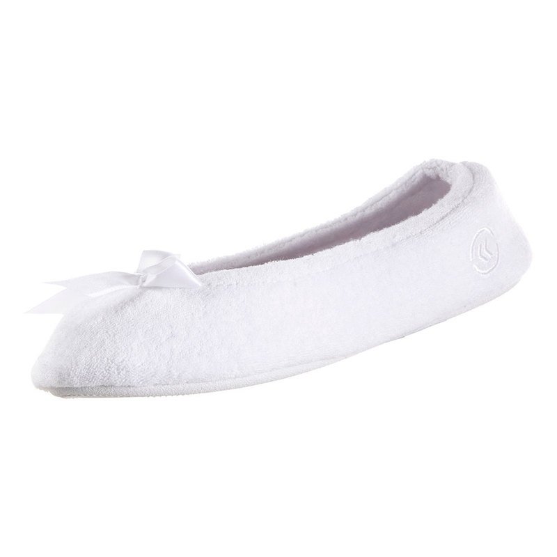 Spektakulær pouch puls Totes Isotoner Women's Isotoner Women's Terry Ballerina Slippers |  Ballerina Slippers | Shoes - Shop Your Navy Exchange - Official Site