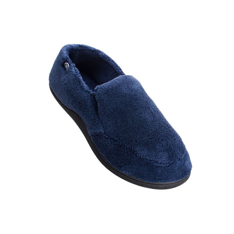 Isotoner Men's Microterry Slipper | Men's Slippers | Shoes - Your Exchange - Official