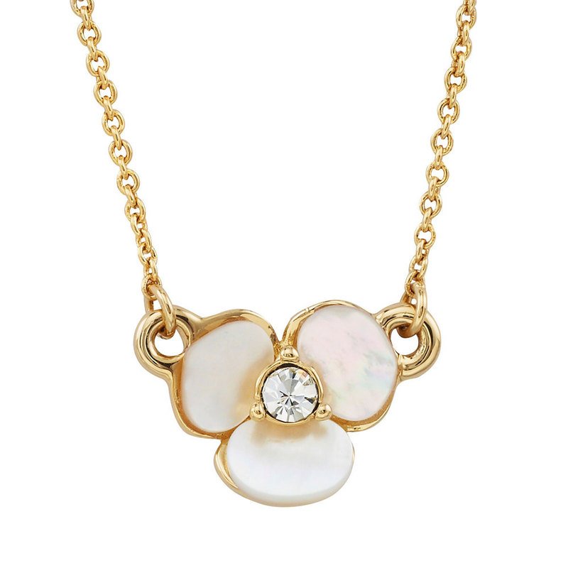 Kate spade 2024 pansy necklace