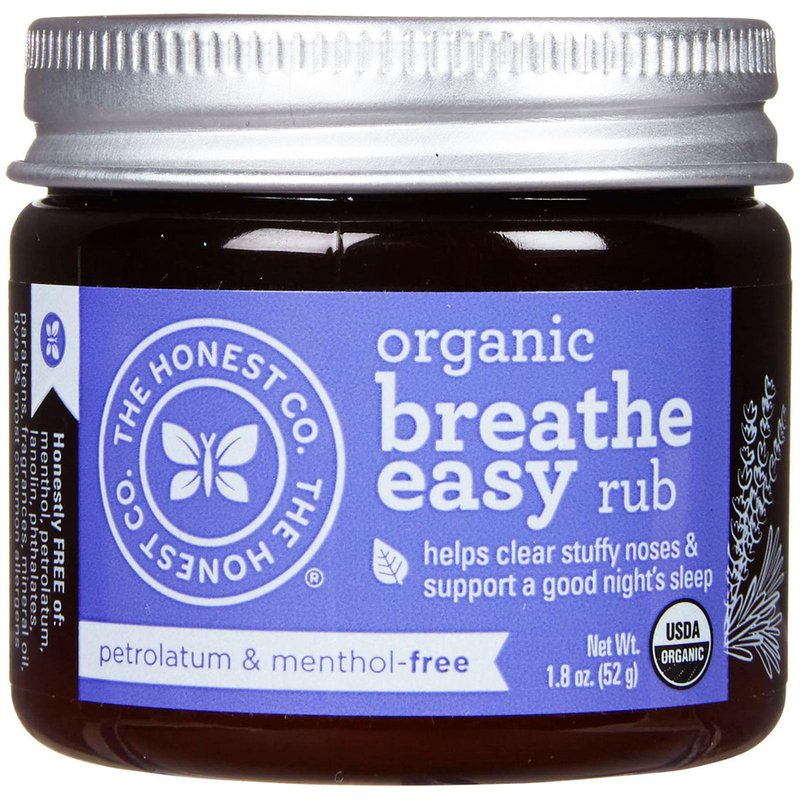 The Honest Company Organic Breathe Easy Rub 1.2oz Baby Creams