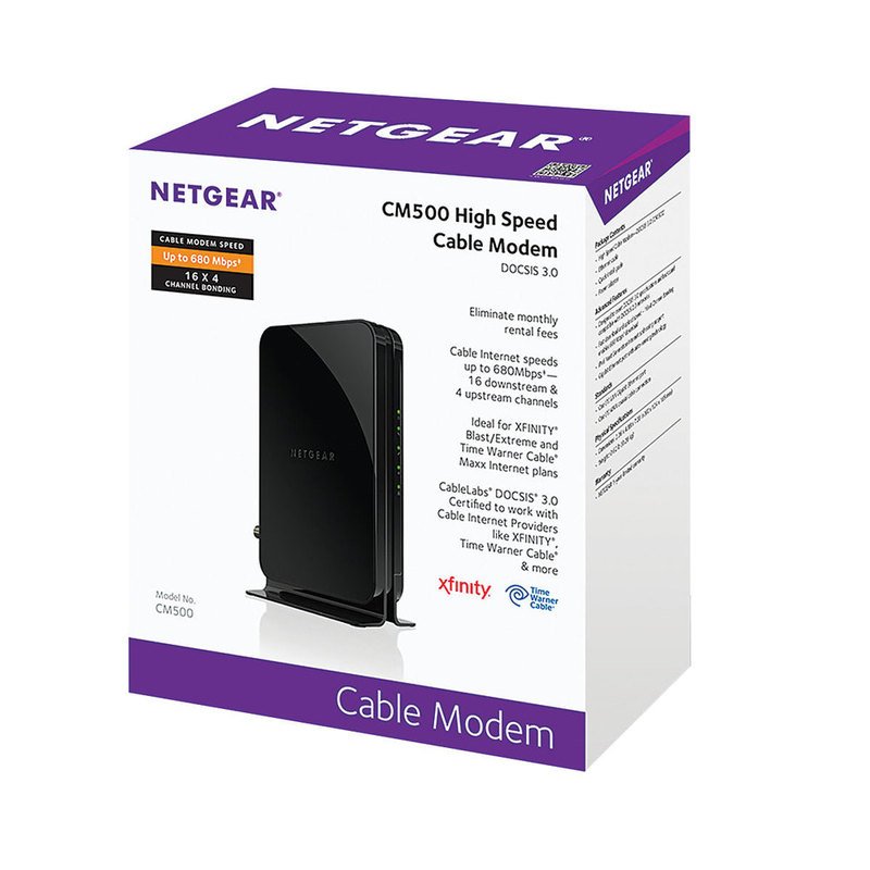 Netgear Cm500 100nas Cable Modem Modems Electronics Shop Your Navy Exchange Official Site