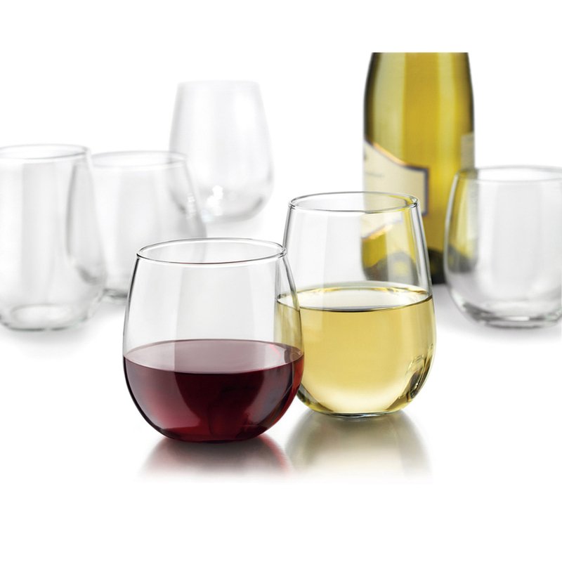 Libbey Stemless Wine Glasses, Set Of 12  Barware & Stemware - Shop Your  Navy Exchange - Official Site