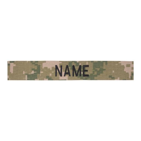 Navy uniform name clearance tapes