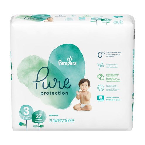 Respectvol magie omdraaien Pampers Pure Protection Hypoallergenic Size 3 Diapers, 27-count |  Disposable Diapers | Baby - Shop Your Navy Exchange - Official Site