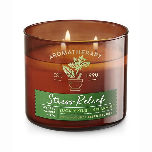 Bath & Body Works Aromatherapy Eucalyptus Spearmint 3-wick Candle | Scented  Candles | Household Essentials - Shop Your Navy Exchange