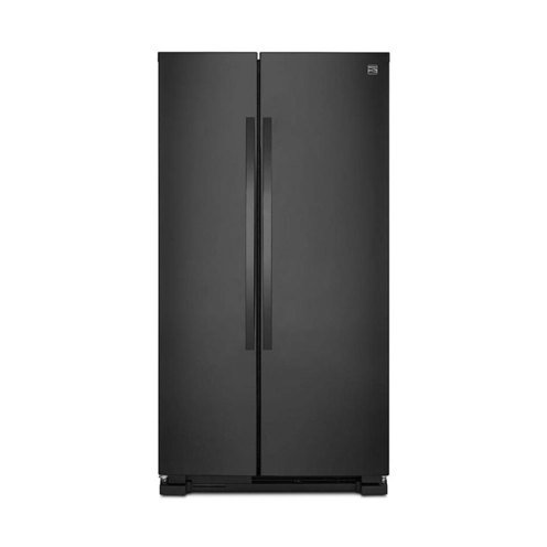 Kenmore 25-cu.ft. Non Dispensing Side By Side Refrigerator, Black