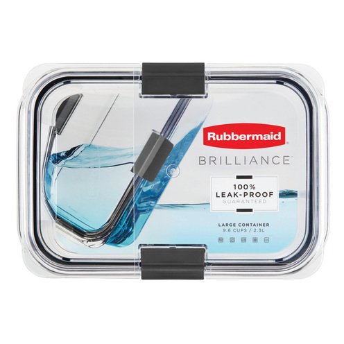 Rubbermaid Brilliance 9.6-cup Large Container Set