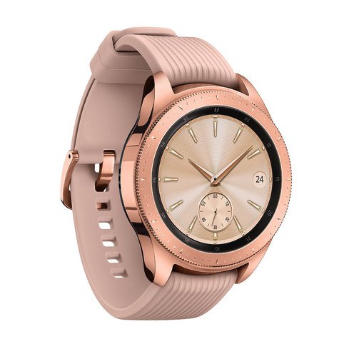 rose gold galaxy smartwatch