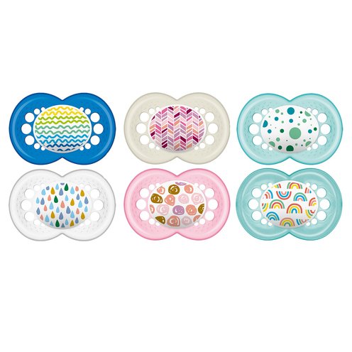 Mam Trends 6+ Months Pacifier, 2-pack Pacifiers Soothers - Main Image
