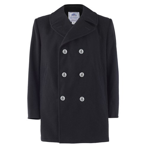 mens military peacoat jacket