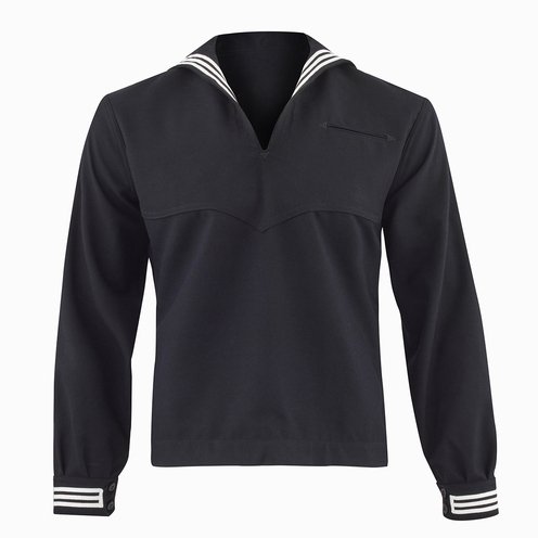 Men's Sdb Jumper Top W/ Zipper | Service Dress Blue (sdb