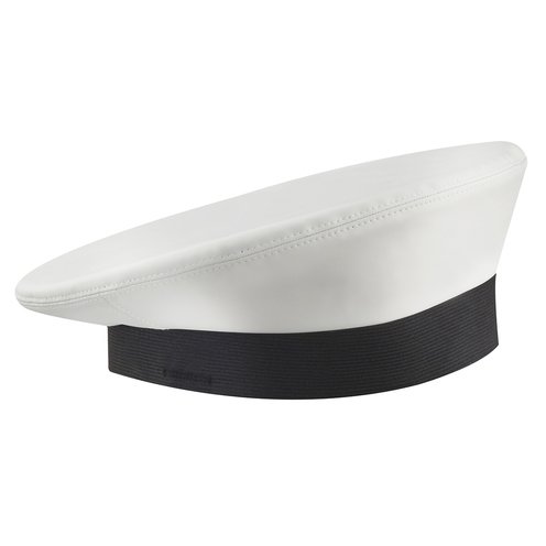 Kingform Men's White Vinyl Cover For Dress Cap Style #1285 | Full Dress Blue | Military - Shop Your Navy Exchange - Official Site Kingform Men's White Vinyl Cover For Dress Cap Style #1285 | Full Dress Blue | Military - Shop Your Navy Exchange - Official Site