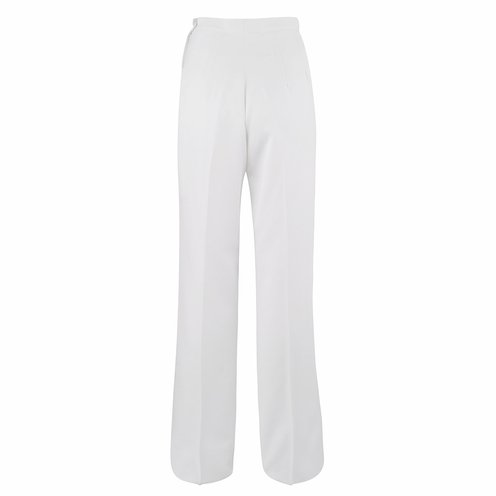 ladies white dress pants