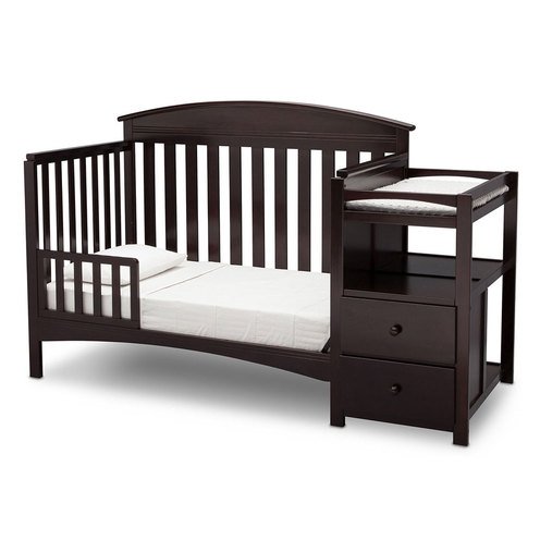 delta children abby convertible crib n changer