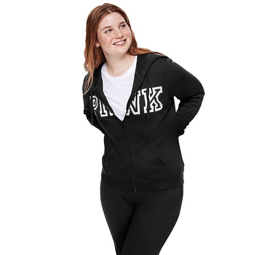 Victoria's Secret Pink Women's Everyday Lounge Perfect Full-zip ...