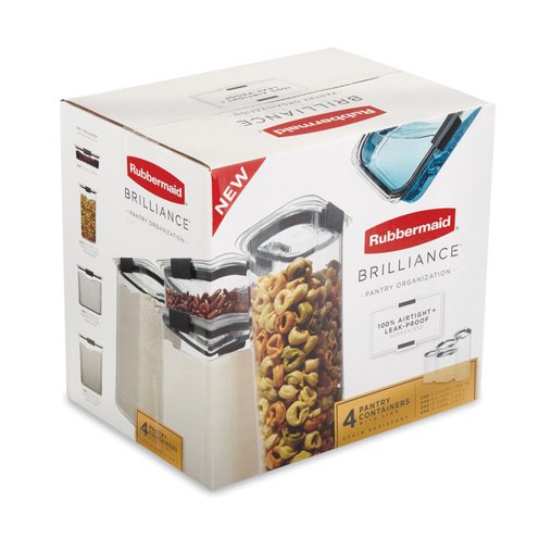 Newell Brands Rubbermaid Brilliance Airtight Food Storage