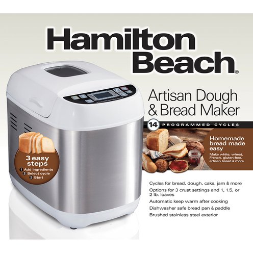bread recipes for hamilton beach bread maker