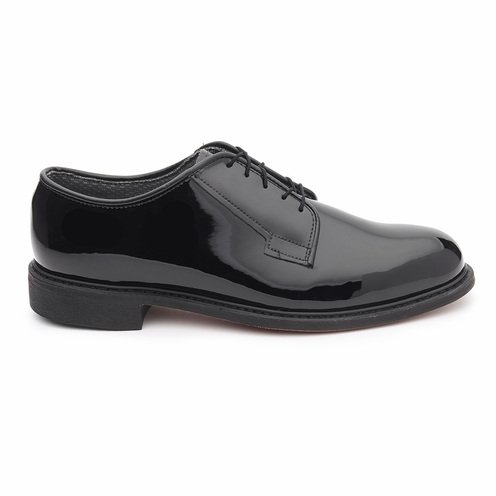 Dlats military black best sale leather oxford dress shoe