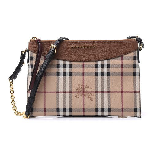 【関税&送料込】Burberry Printed Canvas Crossbody Bag Burberry Printed Canvas Hampshire Crossbody Bag | italist