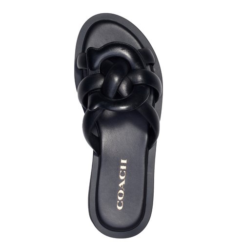 Coach Women's Georgie Slide Sandal | Casual Flat Sandals | Shoes - Shop Your Navy Exchange 