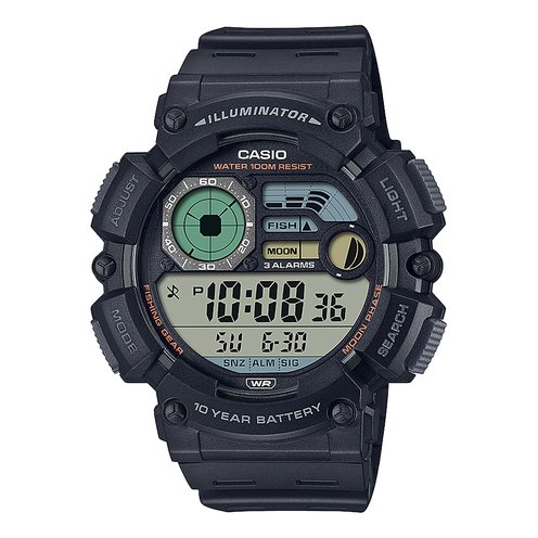 Casio Men's 10 Yr Large Lcd Digital Watch | Men's Watches