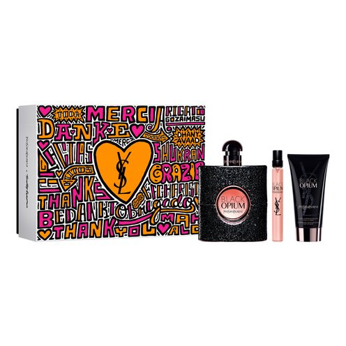 Yves Saint Laurent Black Opium Eau De Parfum 3-piece Gift Set