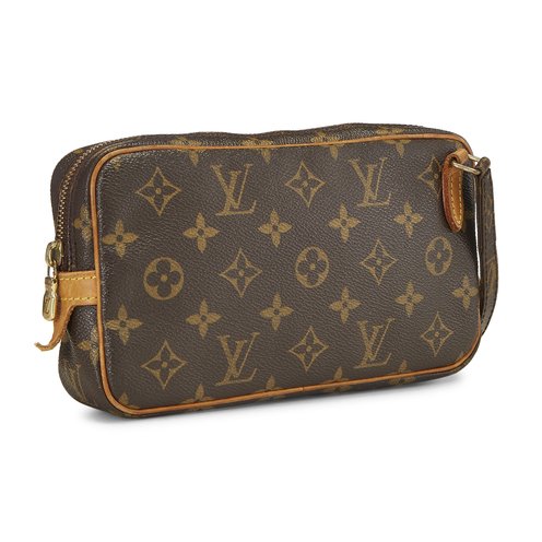 Women's WGACA Vintage Louis Vuitton Monogram Pochette Marly