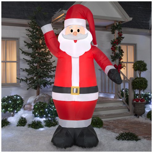 Hks 9ft Santa Inflatable | Holiday Décor | Everyday Home - Shop Your ...
