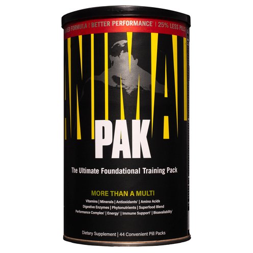 Universal Animal Pak Multivitamin And Supplement Pack, 22-servings