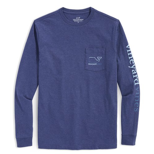 Vineyard Vine Men's Long Sleeve Heath Burgee Vintage Whale Shirt | Casual & Dress Button Down Shirts | Apparel - Shop Your Navy Exchange - Official Site