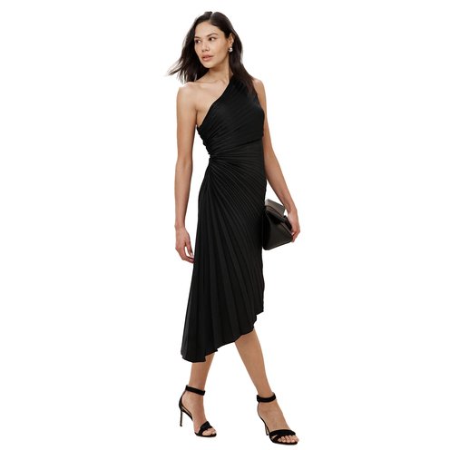Banana Republic Women's One Shoulder Pleated Dress | Women's Dresses, One-pieces, & Sets | Apparel - Shop Your Navy Exchange - Official Site Banana Republic Women's One Shoulder Pleated Dress | Women's Dresses, One-pieces, & Sets | Apparel - Shop Your Navy Exchange - Official Site