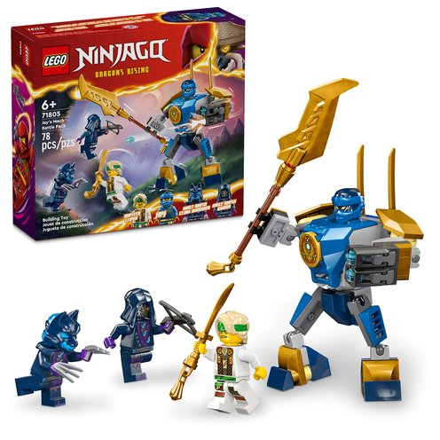 Lego Ninjao Dragon's Rising Jay's Mech Battle Pack (71805